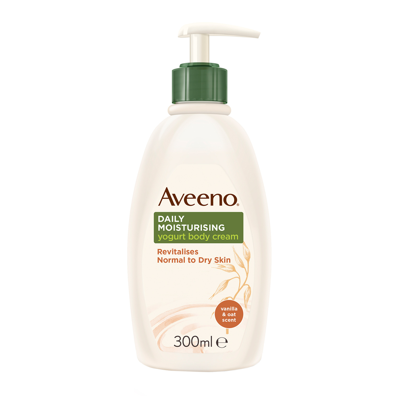 Aveeno Daily Moisturising Yogurt Body Cream Vanilla & Oat