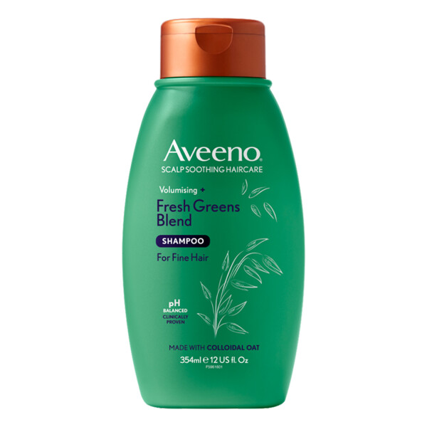 Aveeno Volumising+ Fresh Greens Shampoo 