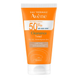 Avene Very High Protection Cleanance Tinted SPF50+ Sun Cream for Blemish-prone Skin