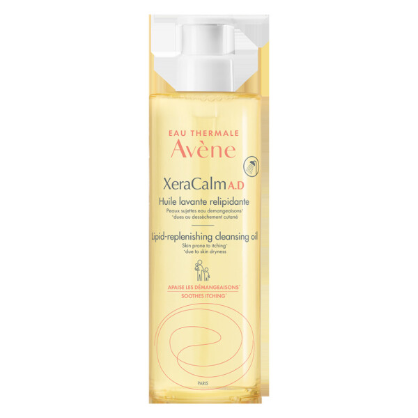 Avene XeraCalm A.D. Lipid-Replenishing Cleansing Oil for Dry Itchy Skin