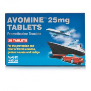Buy Avomine Tablets 25mg 28 Tablets | Chemist Direct