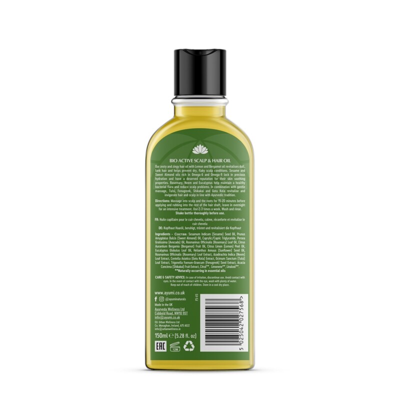 Ayumi 100% Natural Detoxify Scalp Hair Oil