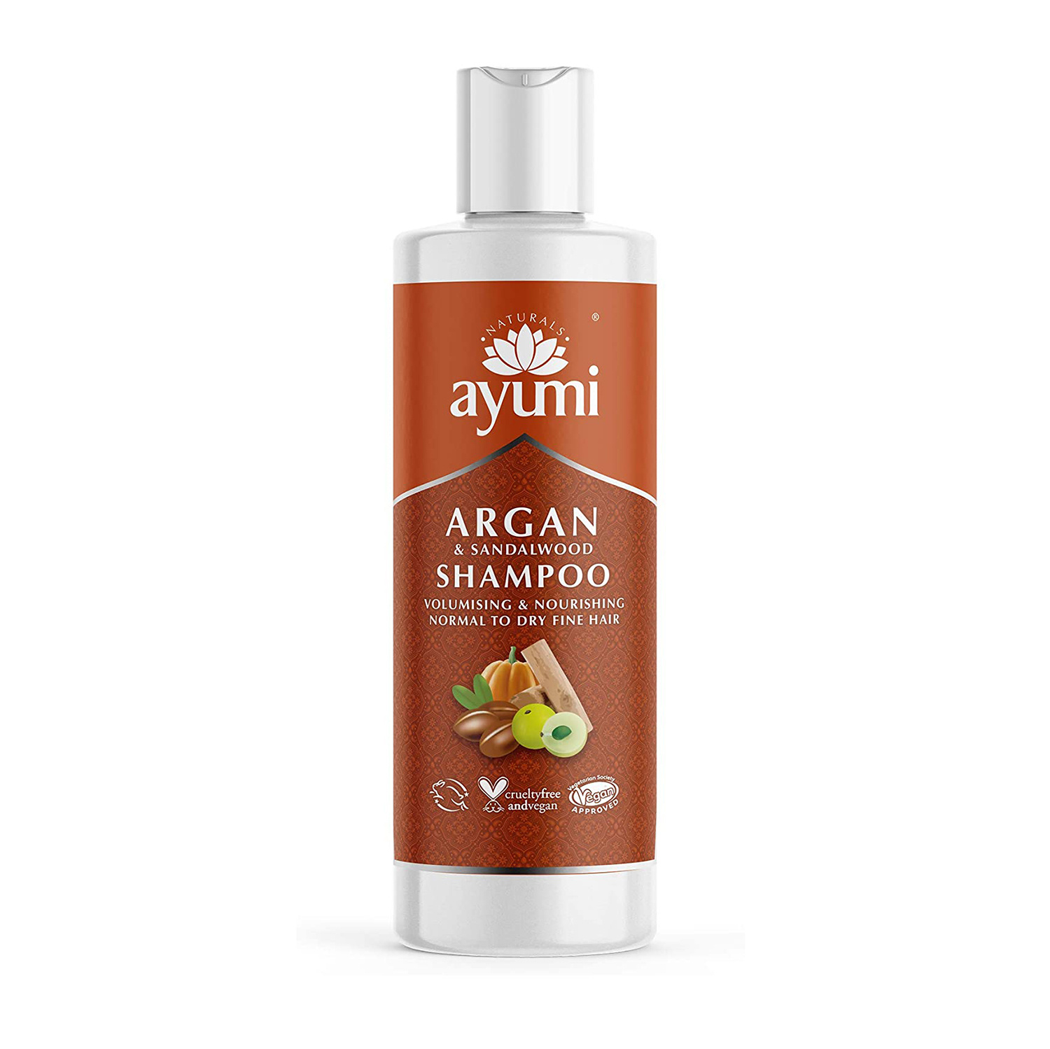 Ayumi Nourishing & Volumising Argan Sandalwood & Amla Shampoo