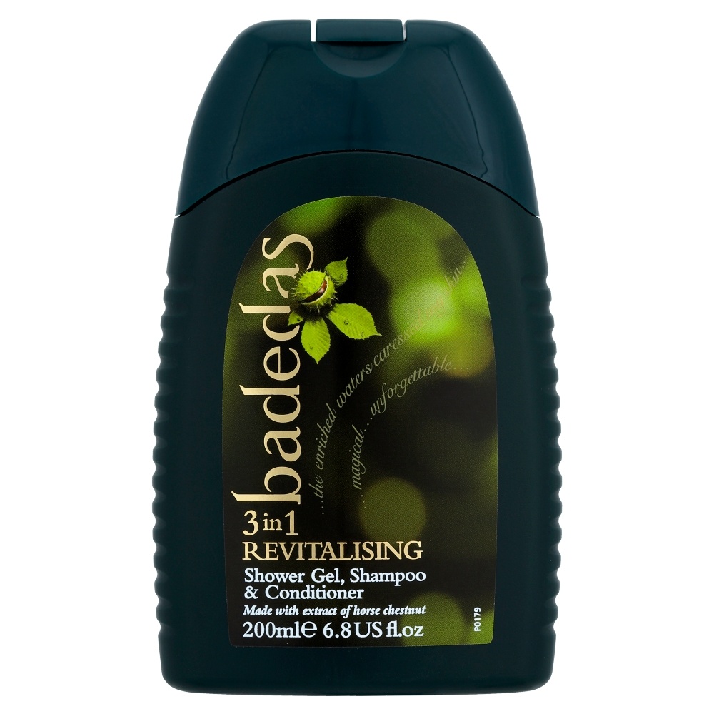 Badedas Revitalising 3in1 Shower Gel Shampoo & Conditioner