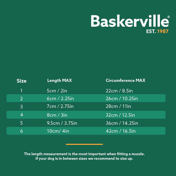 Baskerville ULTRA Basket Muzzle 