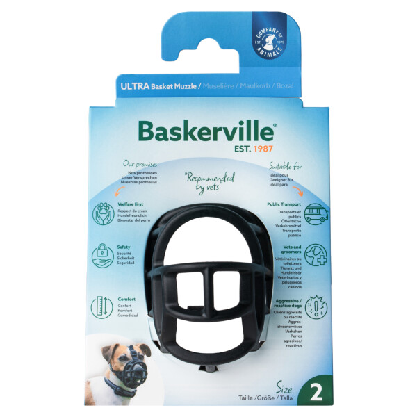 Baskerville ULTRA Basket Muzzle Size 3