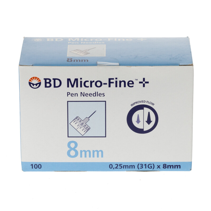 Bd Micro-Fine Pen Needles 31g 8mm