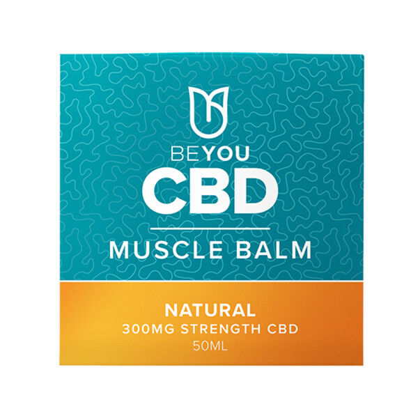 BeYou CBD Body Balm 300mg Natural