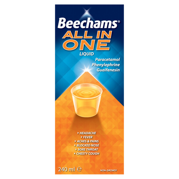 Beechams All In One Liquid 240ml