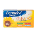 Benadryl Allergy One A Day 10mg Tablets