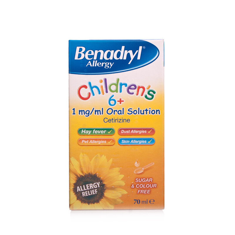 Benadryl Allergy Kids 6+ Oral Solution 