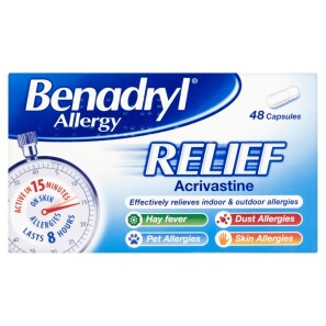 Benadryl Allergy Relief 48 Tablets