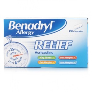 Benadryl Allergy Relief Capsules