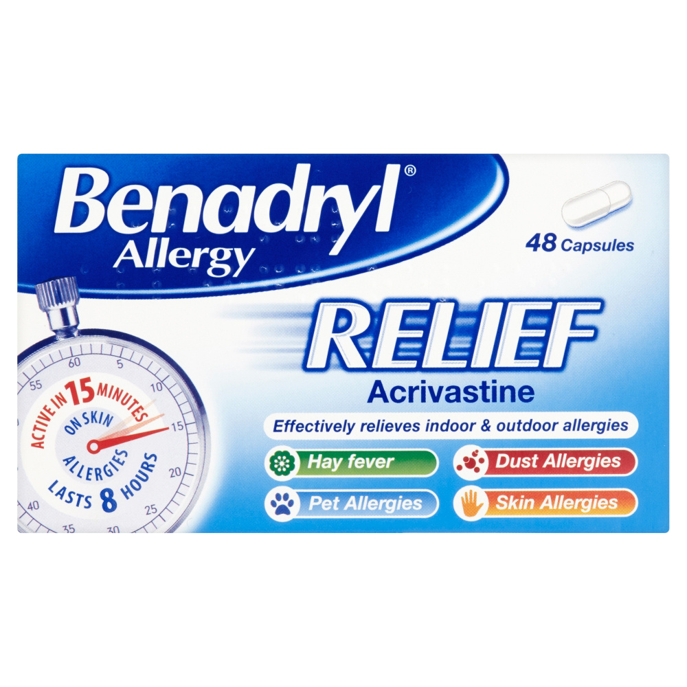 Benadryl Allergy Relief 48 Tablets Review