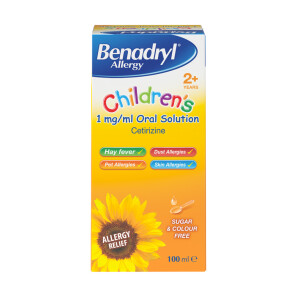 Benadryl Allergy Syrup Child 100ml