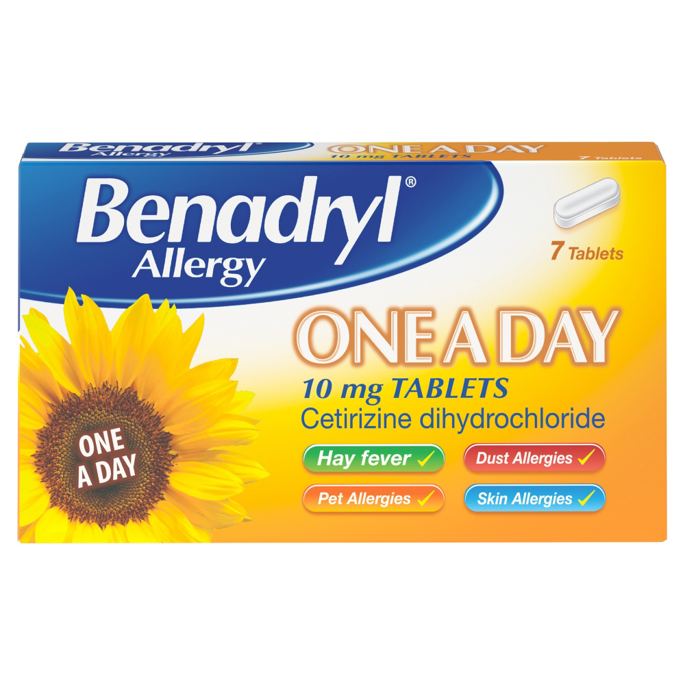 Benadryl One A Day Relief 7's Review