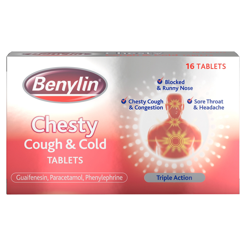 Benylin Chesty Cough & Cold Tablets