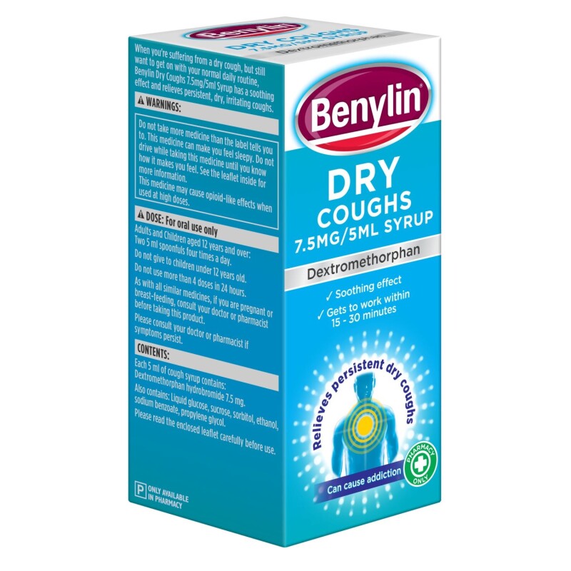 Buy Benylin Dry Coughs Syrup 150ml Chemist Direct buy-benylin-dry-coughs-syrup-150ml-chemist-direct
