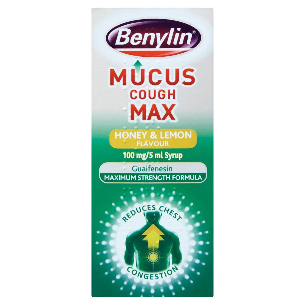 Benylin Mucus Cough Max Honey & Lemon