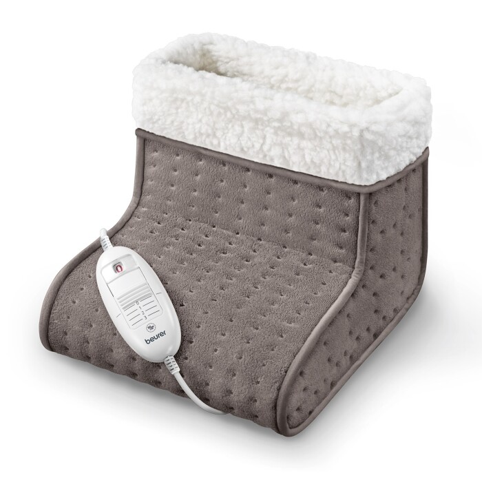 Image of Beurer Cosy Heated Foot Warmer FW20 Taupe