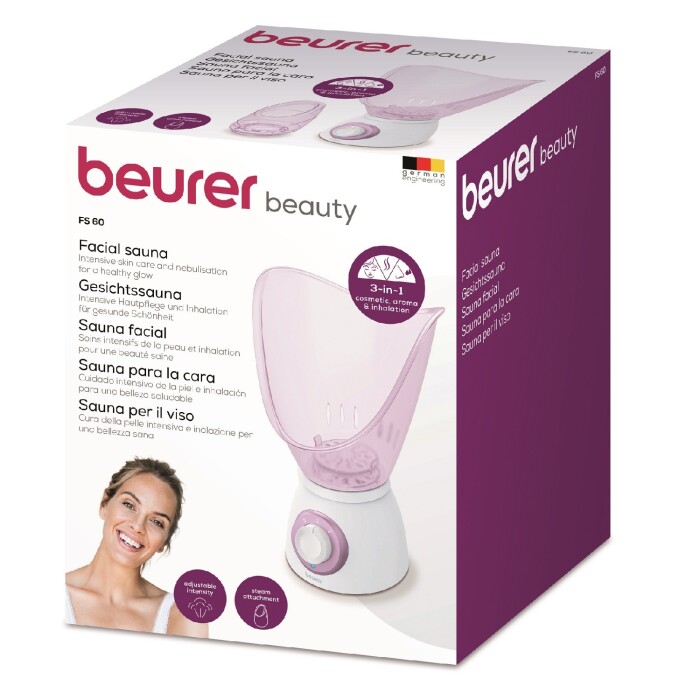 Image of Beurer FS60 2-in-1 Facial Sauna & Steam Inhalator- Pink