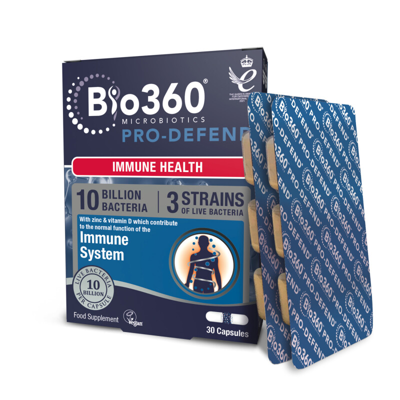 Bio360 Pro-DEFEND (10 Billion Bacteria) Immune Health