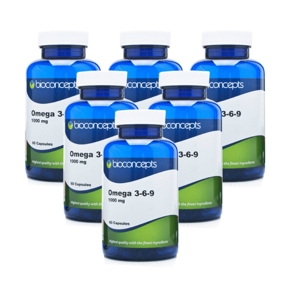 Bioconcepts Omega 3-6-9 1000mg - 360 Capsules