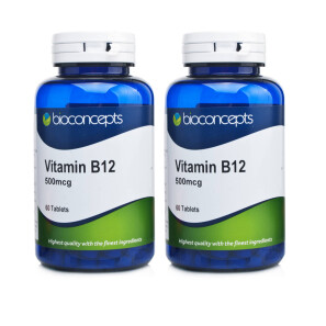 Bioconcepts Vitamin B12 500mcg - 120 Tablets