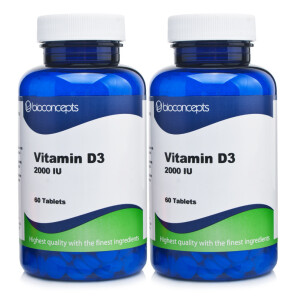 Bioconcepts Vitamin D3 2000IU - 120 Tablets