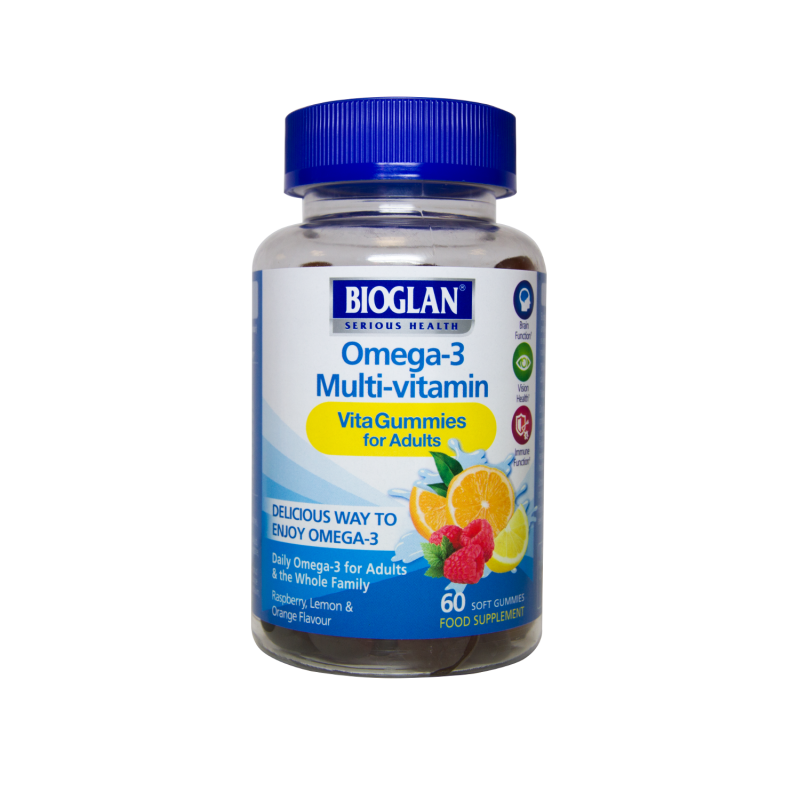 Bioglan Adult Vitagummies Omega-3 + Multi