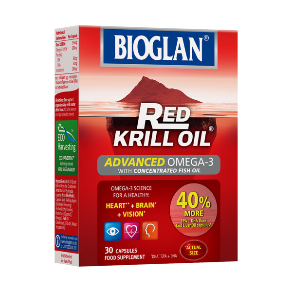 Bioglan Red Krill Oil Capsules