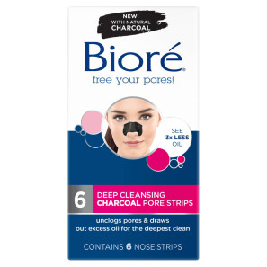  Biore Charcoal Pore Strips 