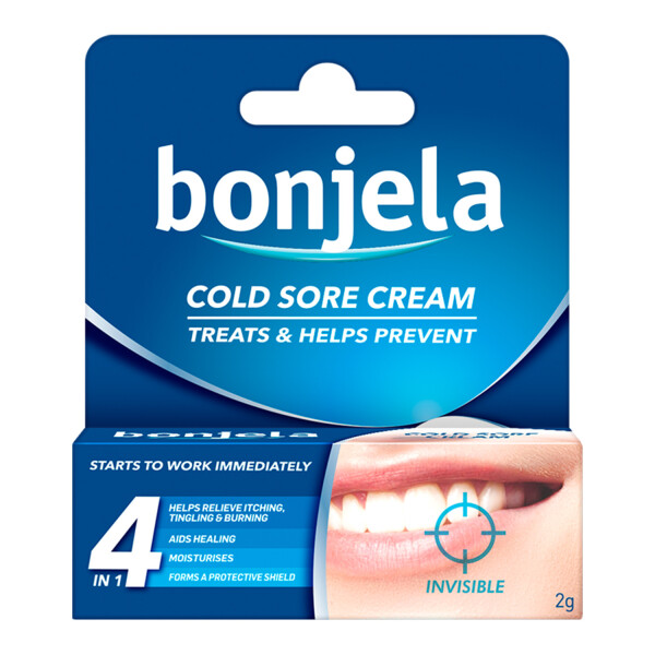 Bonjela Cold Sore Cream Invisible