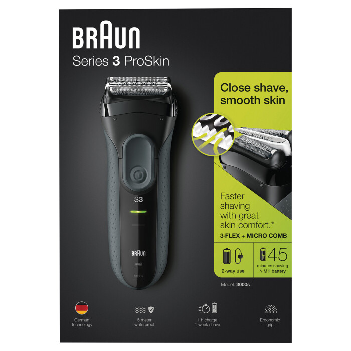 Image of Braun Series 3 ProSkin 3000s Shaver