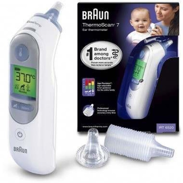 Image of Braun IRT6520 ThermoScan 7 with Age Precision