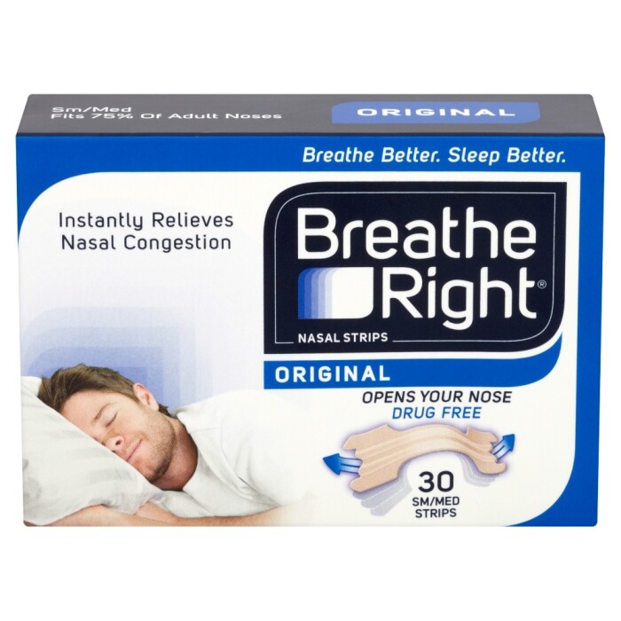 Image of Breathe Right Congestion Relief Nasal Strips Original Small/Medium