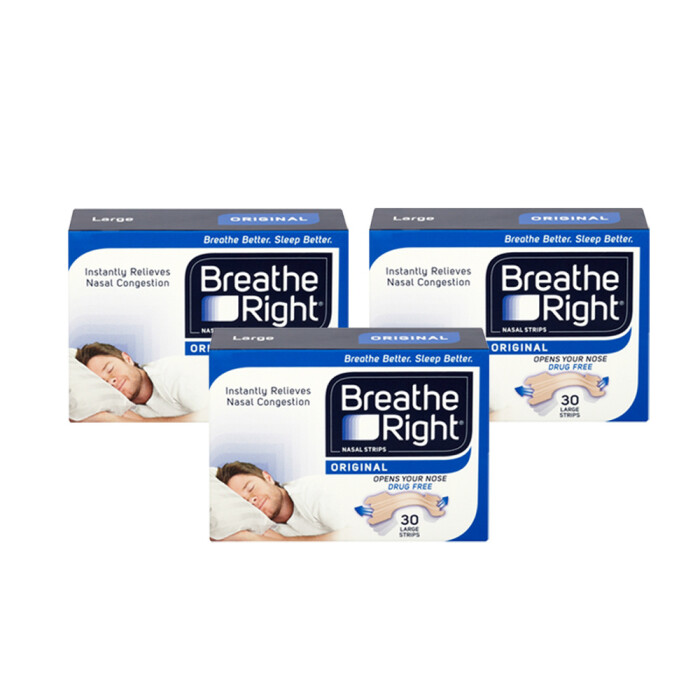 Image of Breathe Right Nasal Strips Original Large