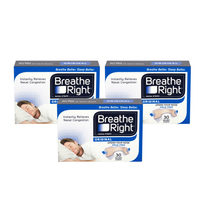 Image of Breathe Right Nasal Strips Original Small/Medium