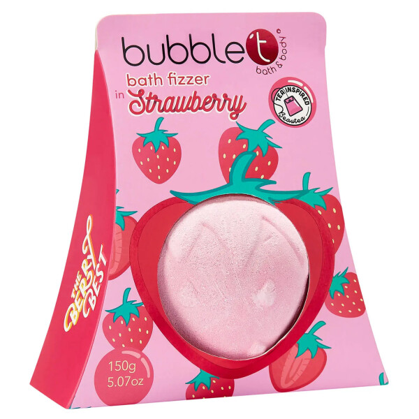 Bubble T Fruitea Strawberry Bath Fizzer