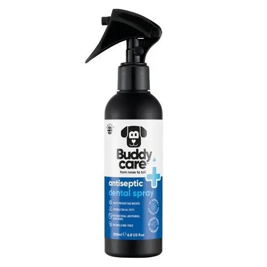 Buddycare Pet Antiseptic Dental Spray - 200ml / 6.76 fl oz