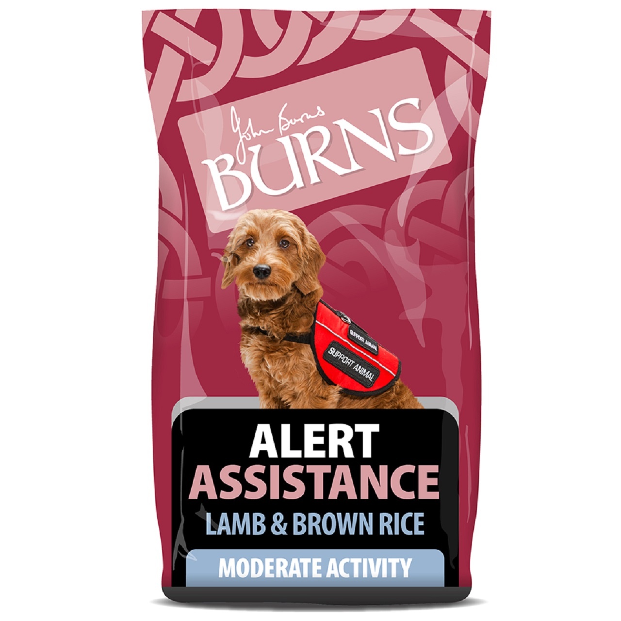 Burns Dog Alert Assistance Lamb & Brown Rice 12kg