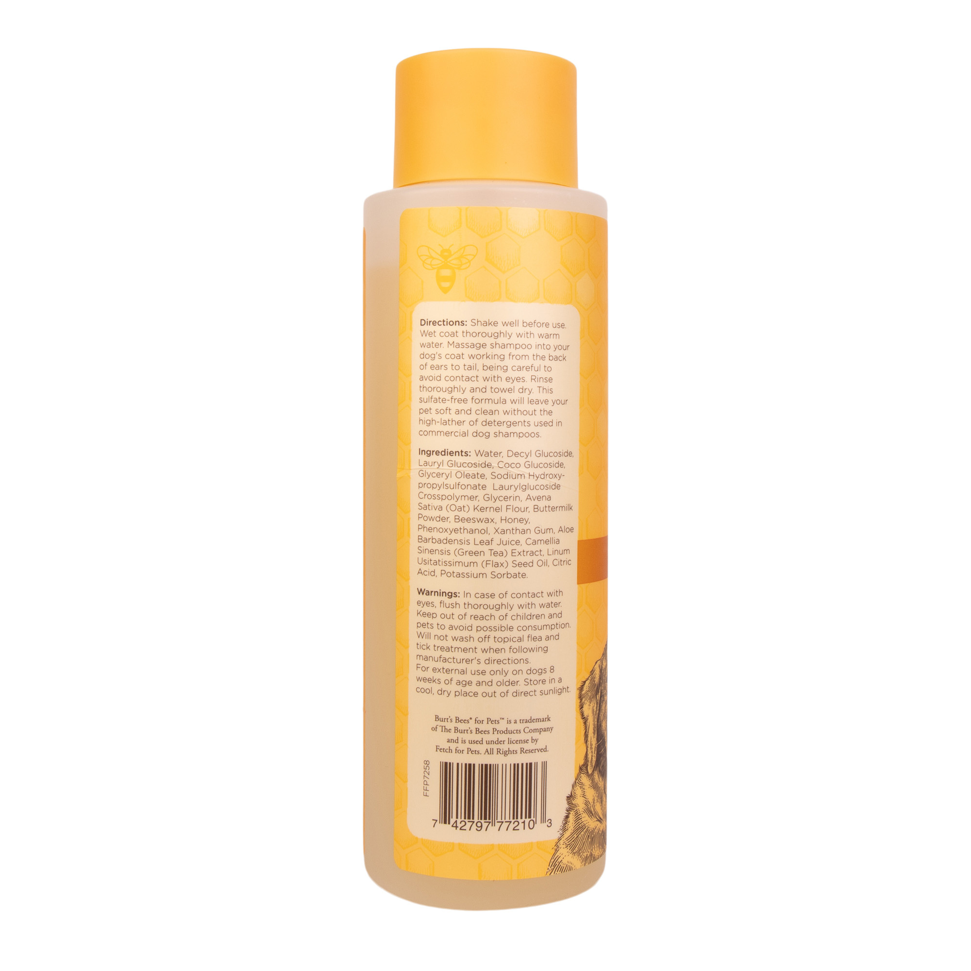 Burt's Bees Oatmeal Shampoo For Dogs 16oz