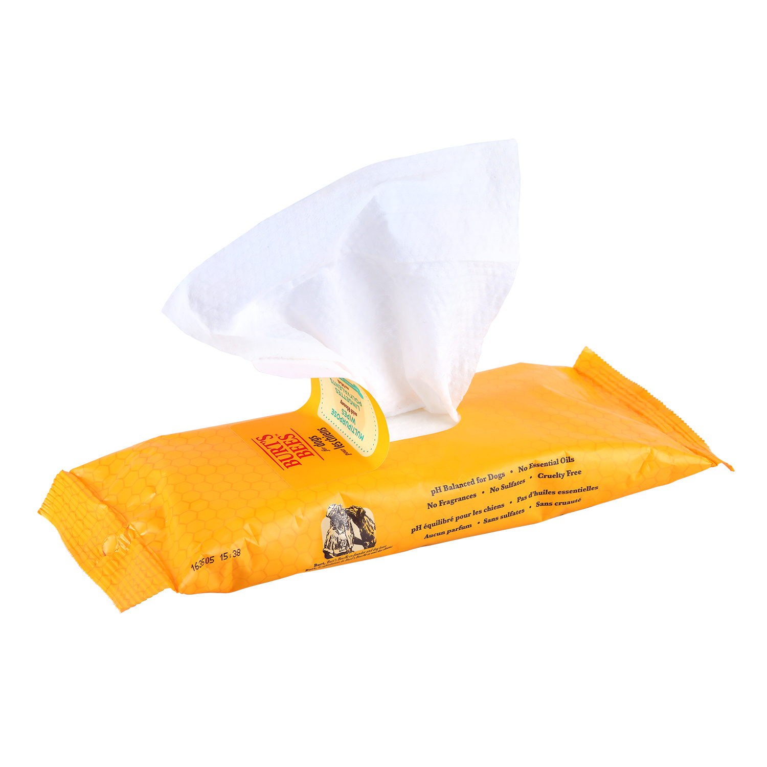 Burts Bees Multipurpose Wipes With Honey 50 Wipes For Dogs
