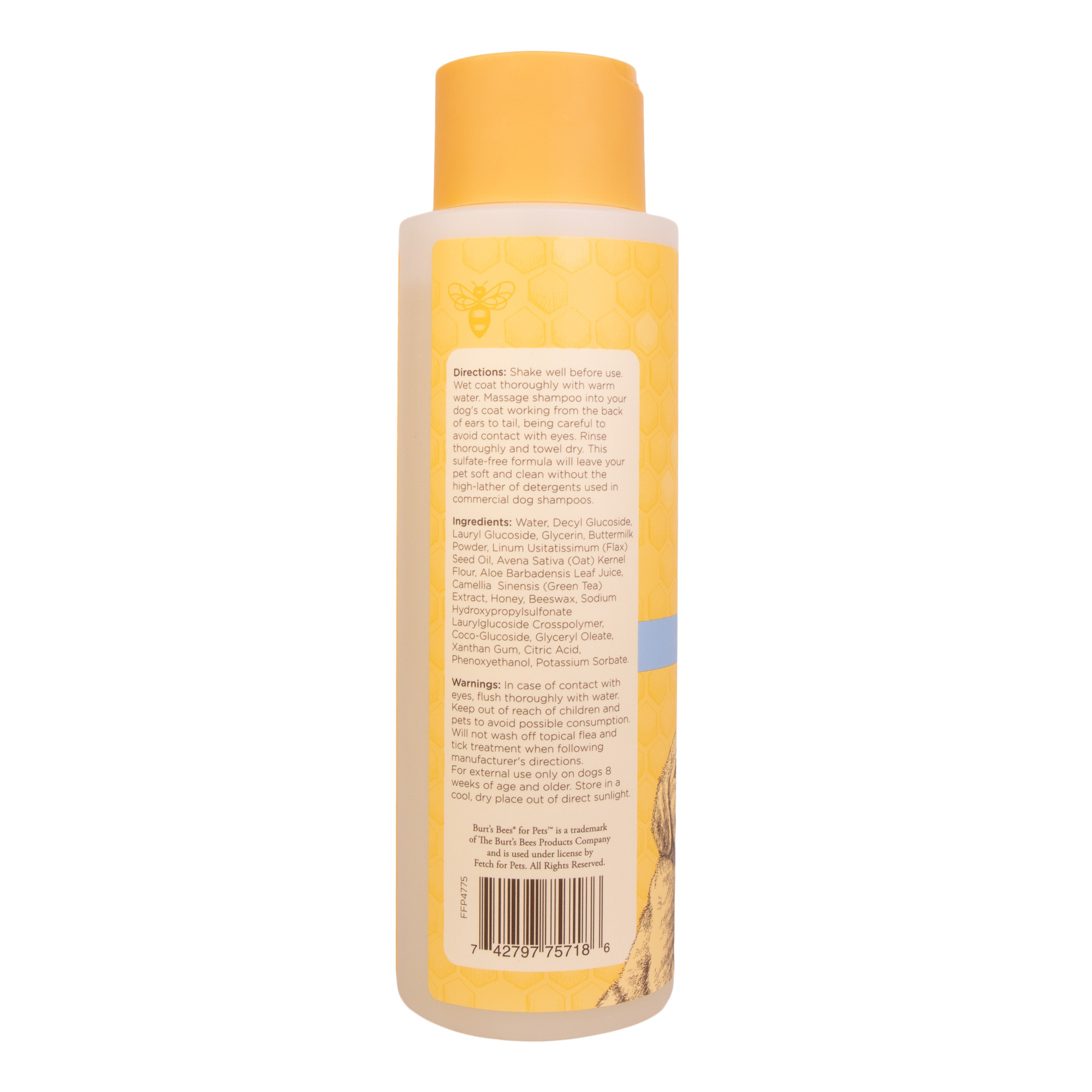 Burts Bees Tearless 2 in1 Shampoo & Conditioner For Puppies 16oz