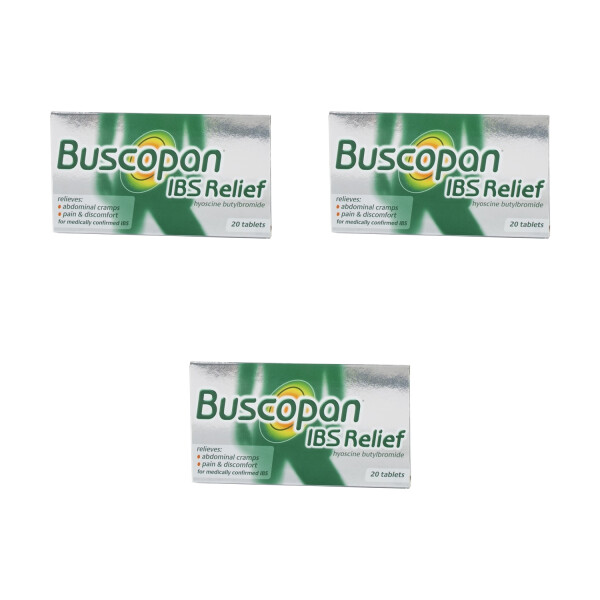 Buscopan Ibs Relief Tablets Triple Pack