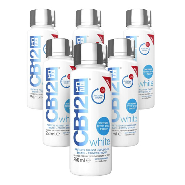 CB12 Whitening Mouthwash 6 Pack