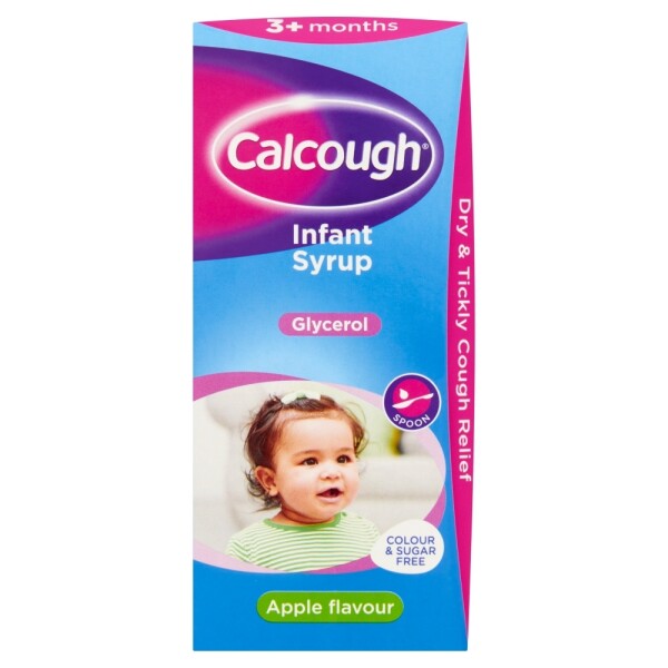 Calcough Infant Syrup (3+ Months) - Sugar Free