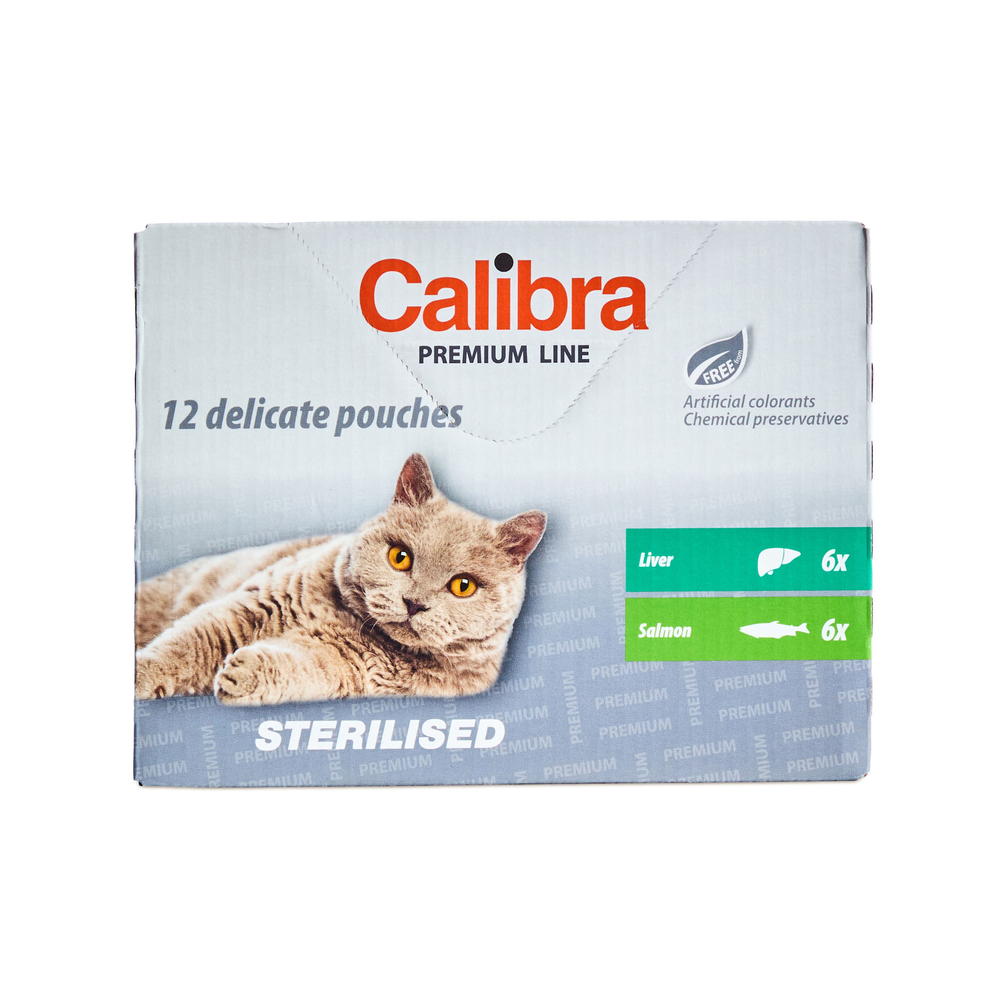 Calibra Cat Premium Sterilised Multipack 12x100g