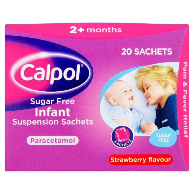Calpol Infant Strawberry Suspension Sachets