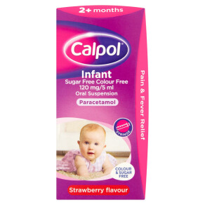 Calpol Infant Suspension - Sugar & Colour Free